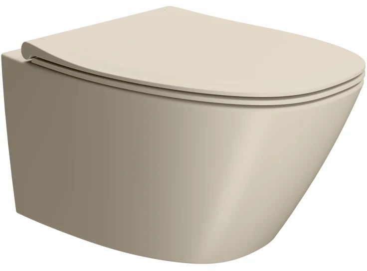 GSI cuvette de wc suspendue oui beige mat 841508