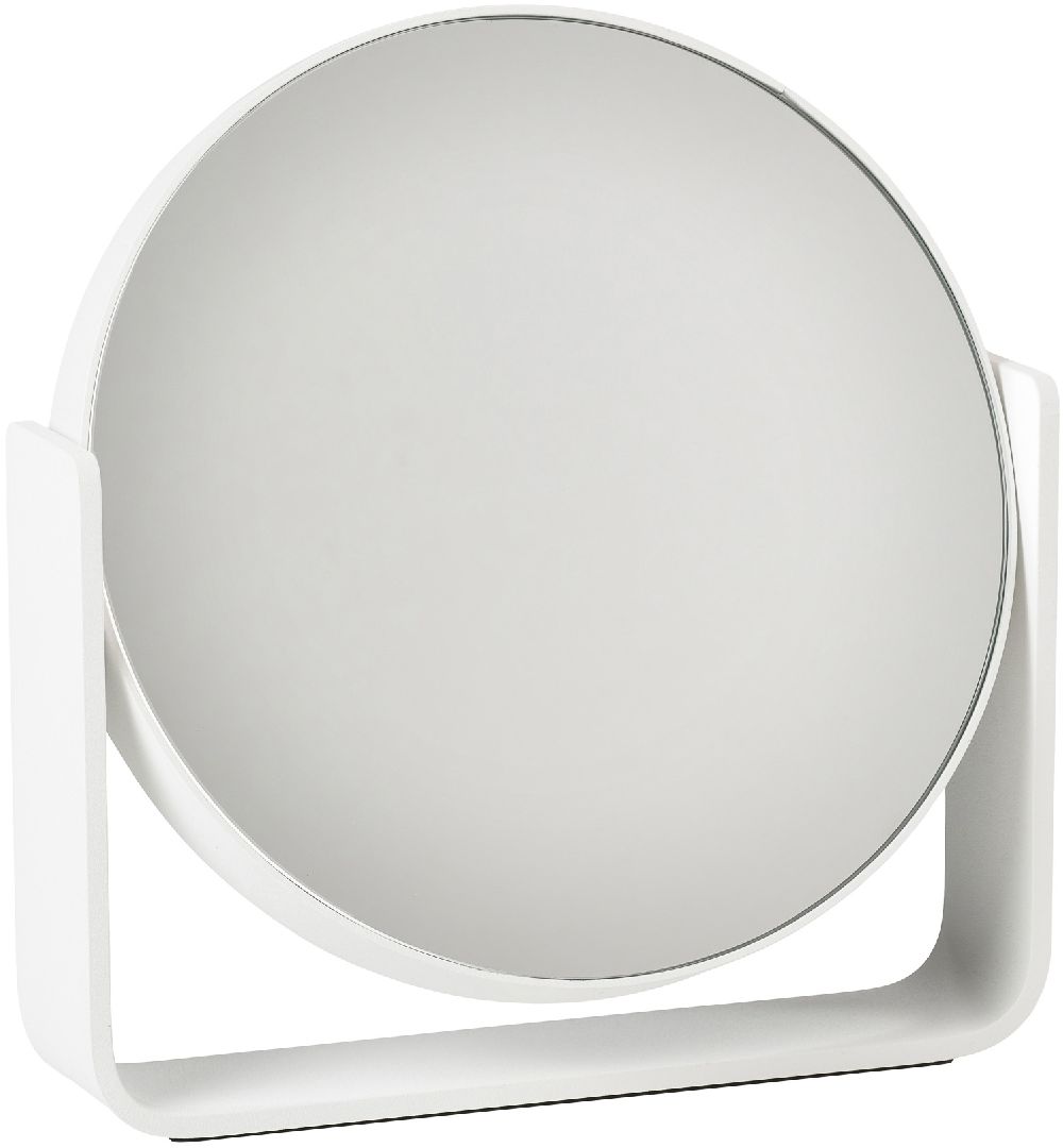 Zone Denmark Ume miroir cosmétique 19x19.5 cm arrondi blanc 28223