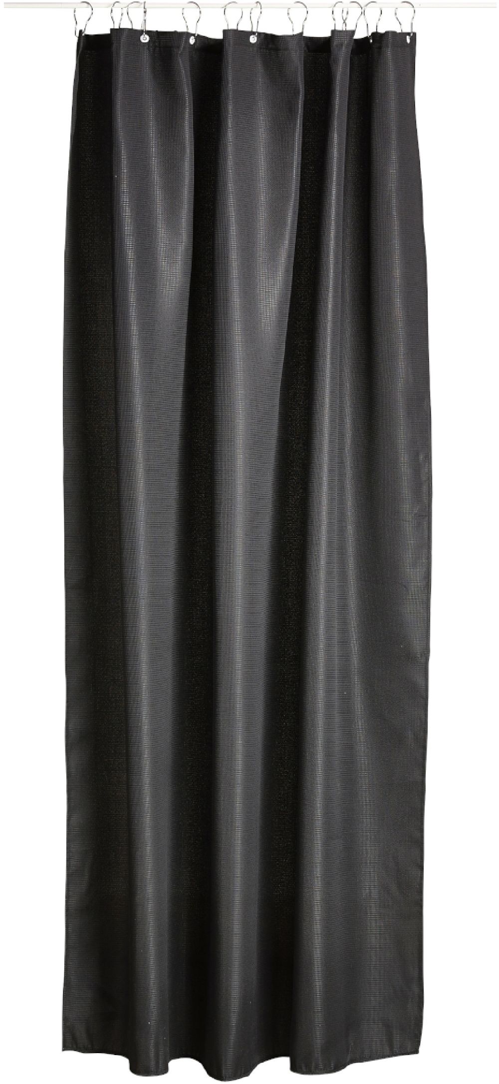 Zone Denmark Lux rideau de douche 200x180 cm noir 330127