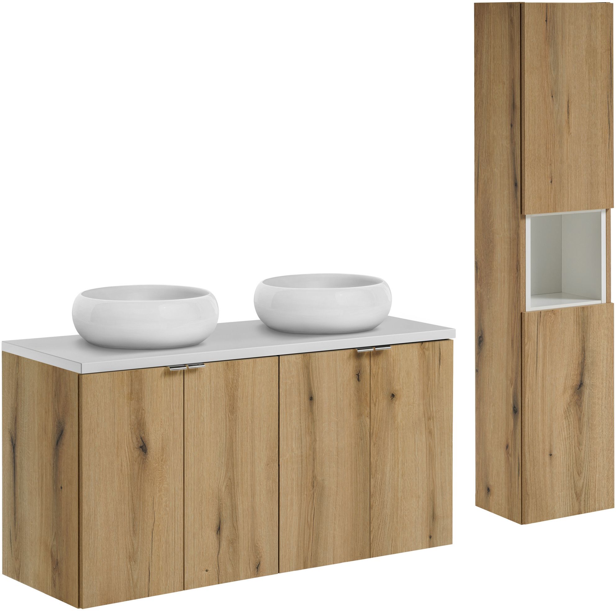 Set armoire Comad Nova Oak NOVA OAK A 80-03-2D(W80-01A), armoire Comad Nova Oak NOVA OAK A 82-60-2D, NOVA WHITE 89-120, UN-WIKI-SW, NOVA WHITE 83-27-Q