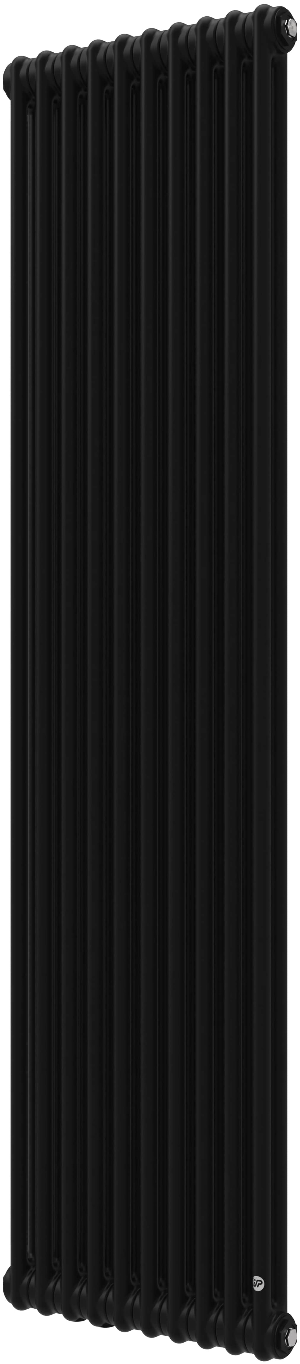 Instal Projekt Tubus 2 radiateur décoratif 179.3x47 cm podłączenie inférieur noir TUB2-180/10D50C75