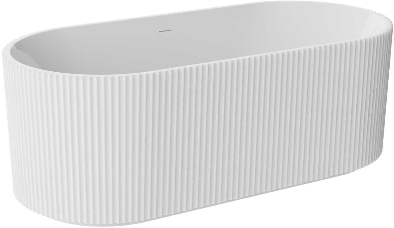 Besco Giuliana baignoire autoportante 150x75 cm ovale blanc #WAS-150-GLB