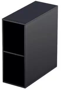 Oristo Uni étagère 20 cm noir OR00-PO-20-8