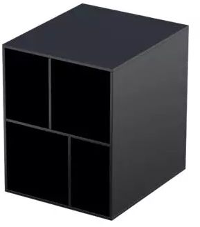 Oristo Uni étagère 40 cm noir OR00-PO-40-8