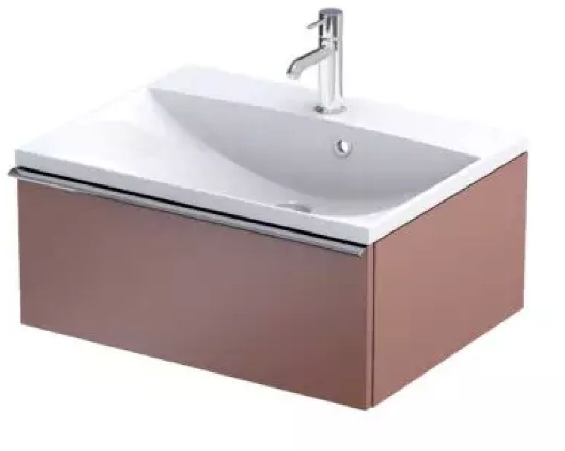Oristo Etna armoire 59.6x45.5x25 cm sous-lavabo suspendu OR52-SD1S-60-19