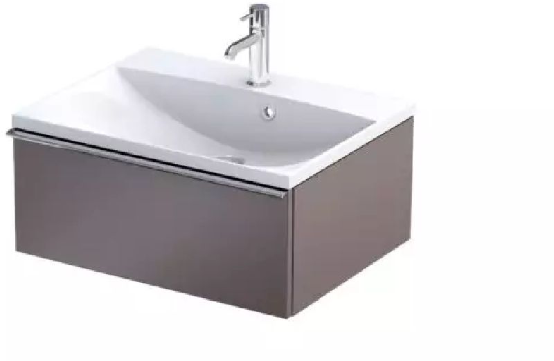 Oristo Etna armoire 59.6x45.5x25 cm sous-lavabo suspendu OR52-SD1S-60-21