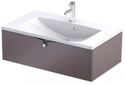 Oristo Siena armoire 79.6x45.5x25 cm sous-lavabo suspendu OR45-SD1S-80-21