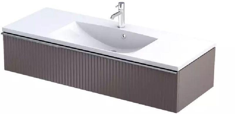 Oristo Etna armoire 119.6x45.5x25 cm sous-lavabo suspendu OR52-SD1S-120-21R