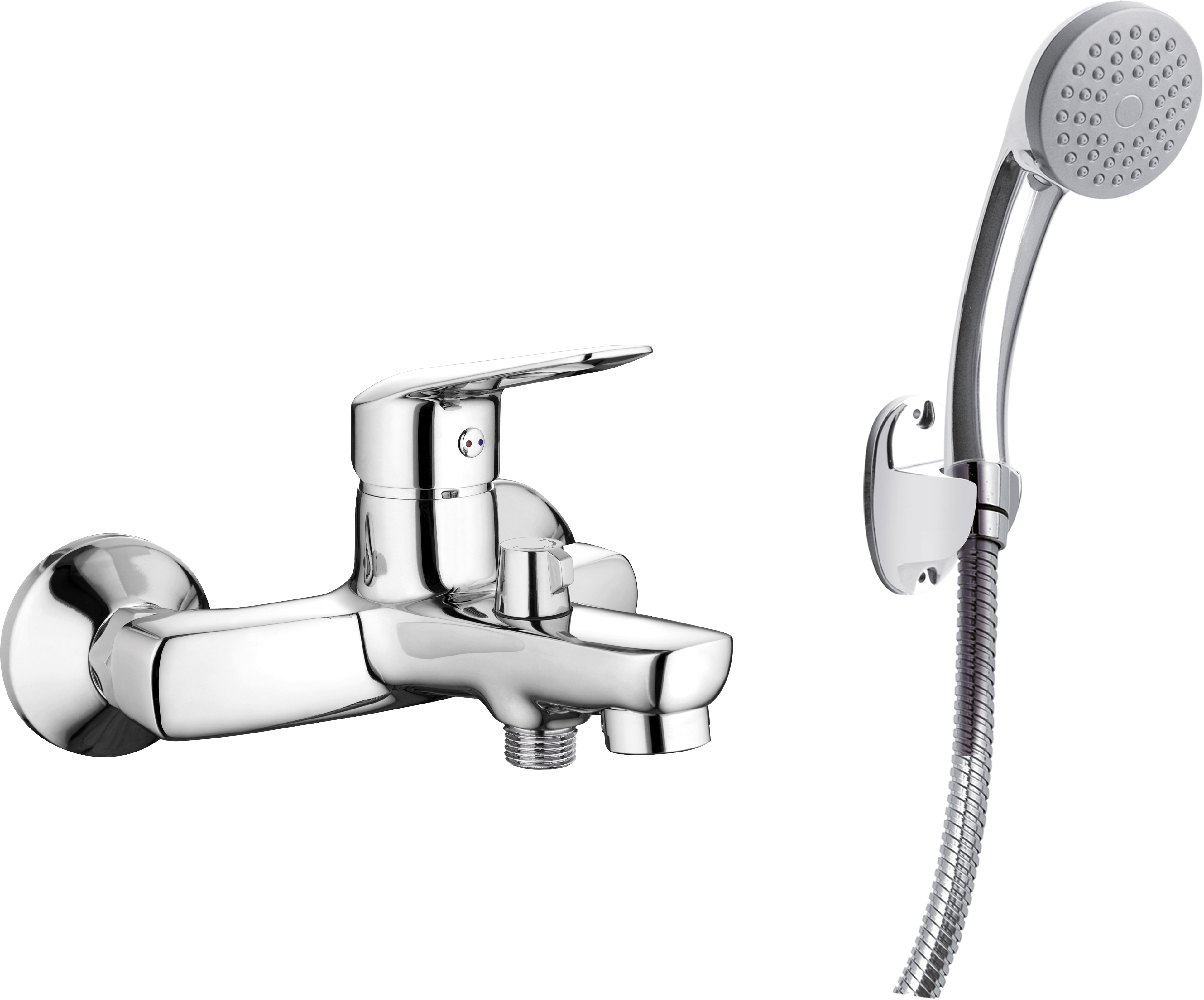 Deante Boro mitigeur bain-douche murale chrome BMO_011M