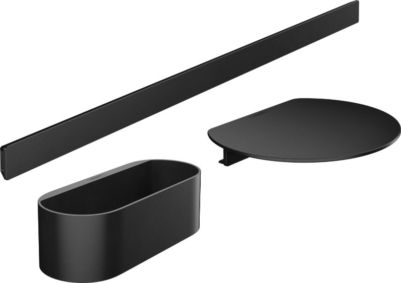 Hansgrohe WallStoris kit d’accessoires noir 27966670