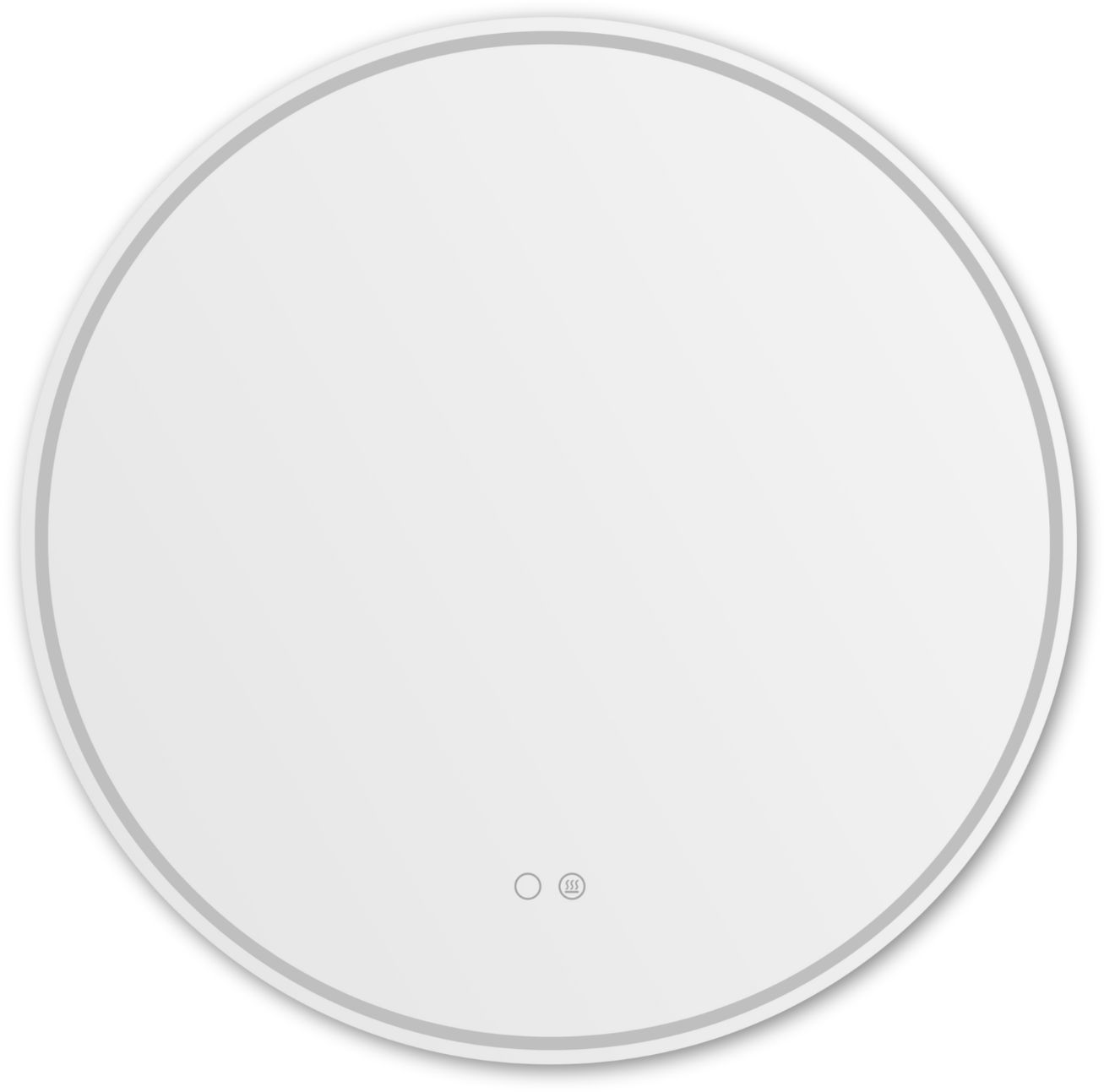 Zuma Line miroir 80x80 cm circulaire avec éclairage oui D3004-80
