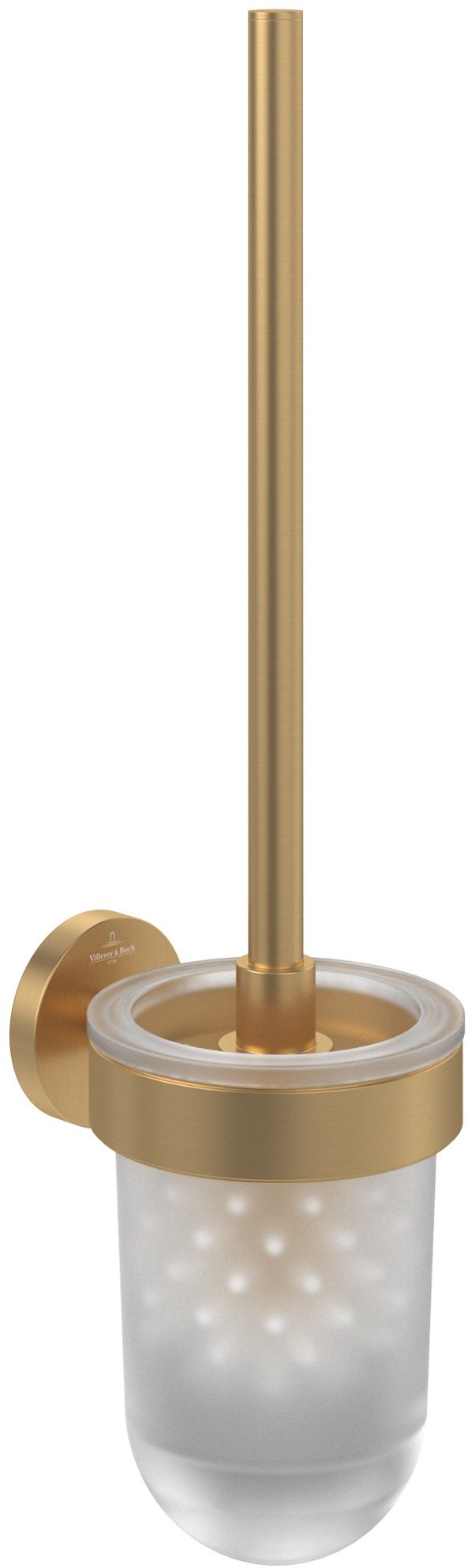 Villeroy & Boch Elements brosse wc à visser doré TVA15101600076