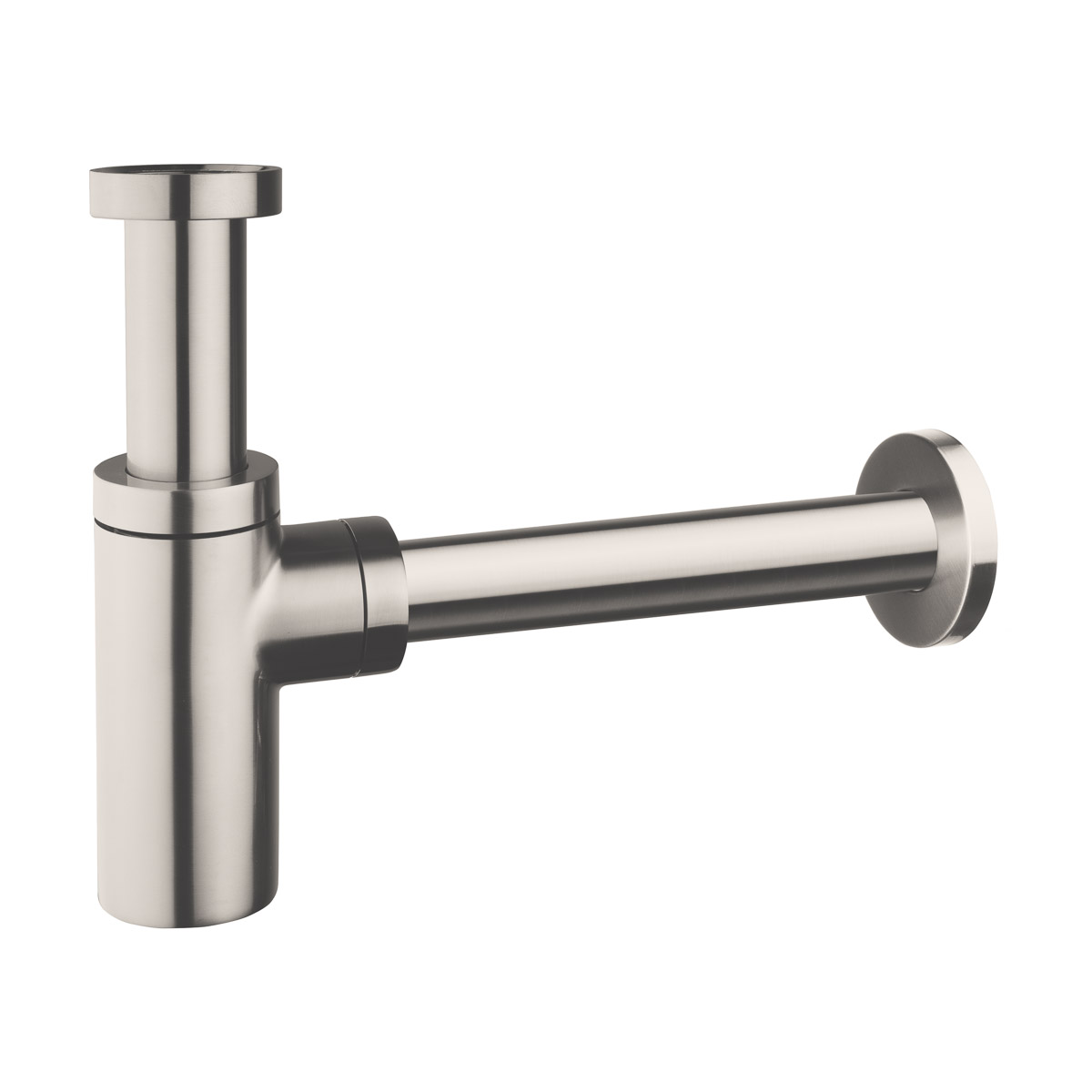Oltens Hervik siphon de lavabo en bouteille nickel 02602910