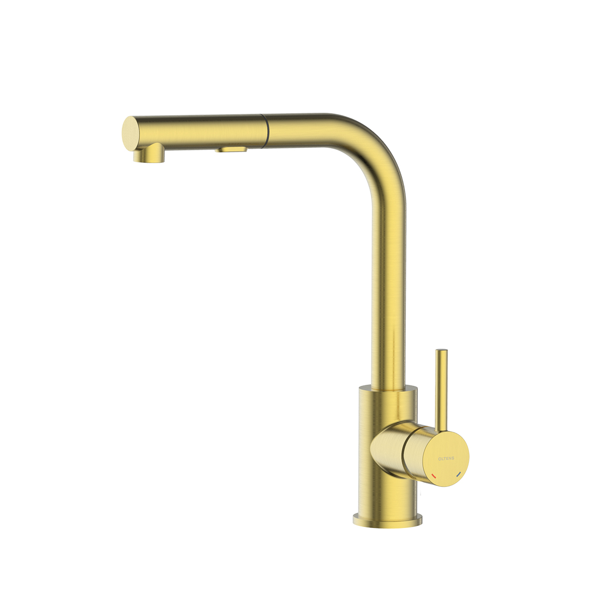 Oltens Myvat mitigeur de cuisine sur pied doré brossé 35205810