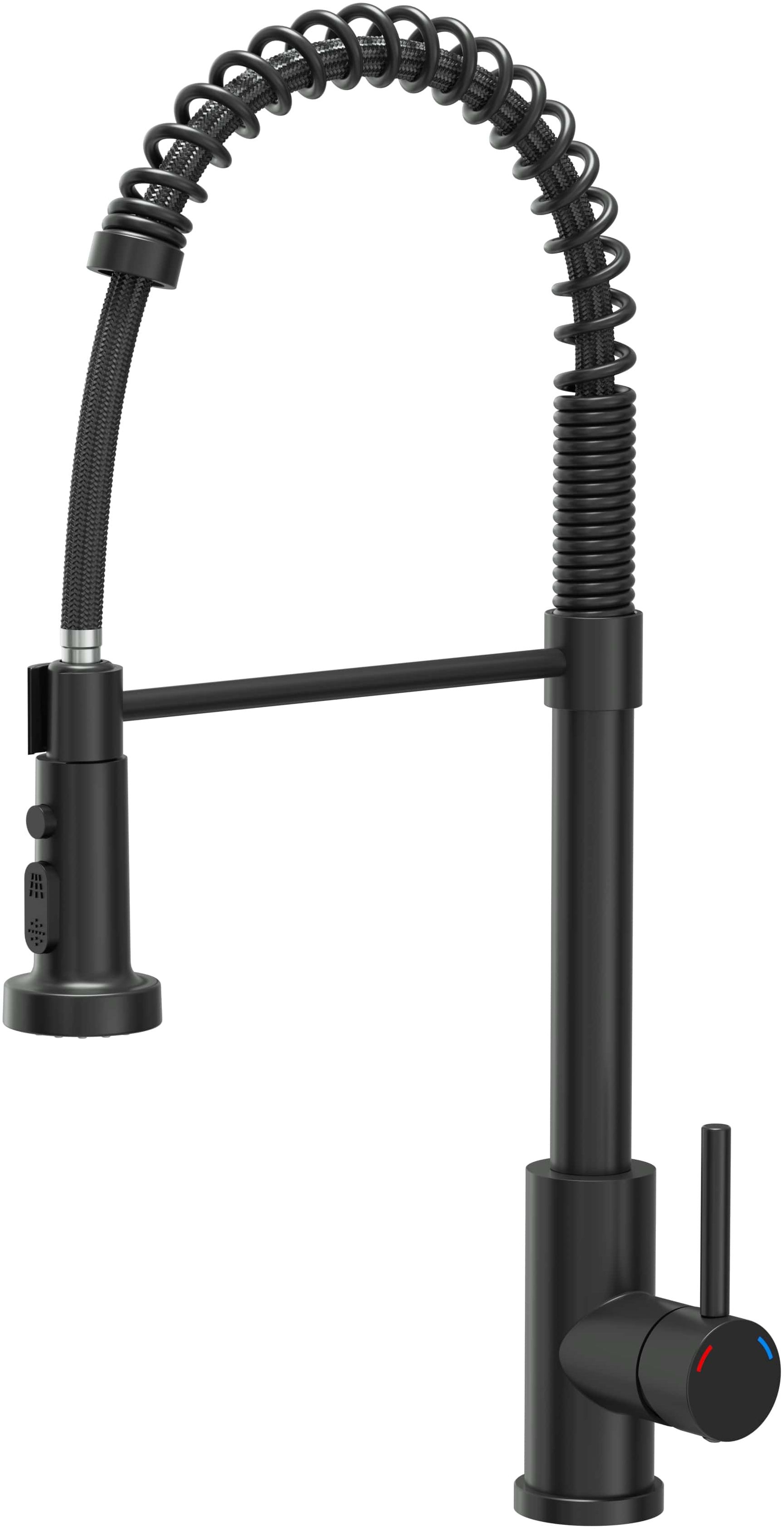 Quadron Alice mitigeur de cuisine sur pied noir 52138BLM