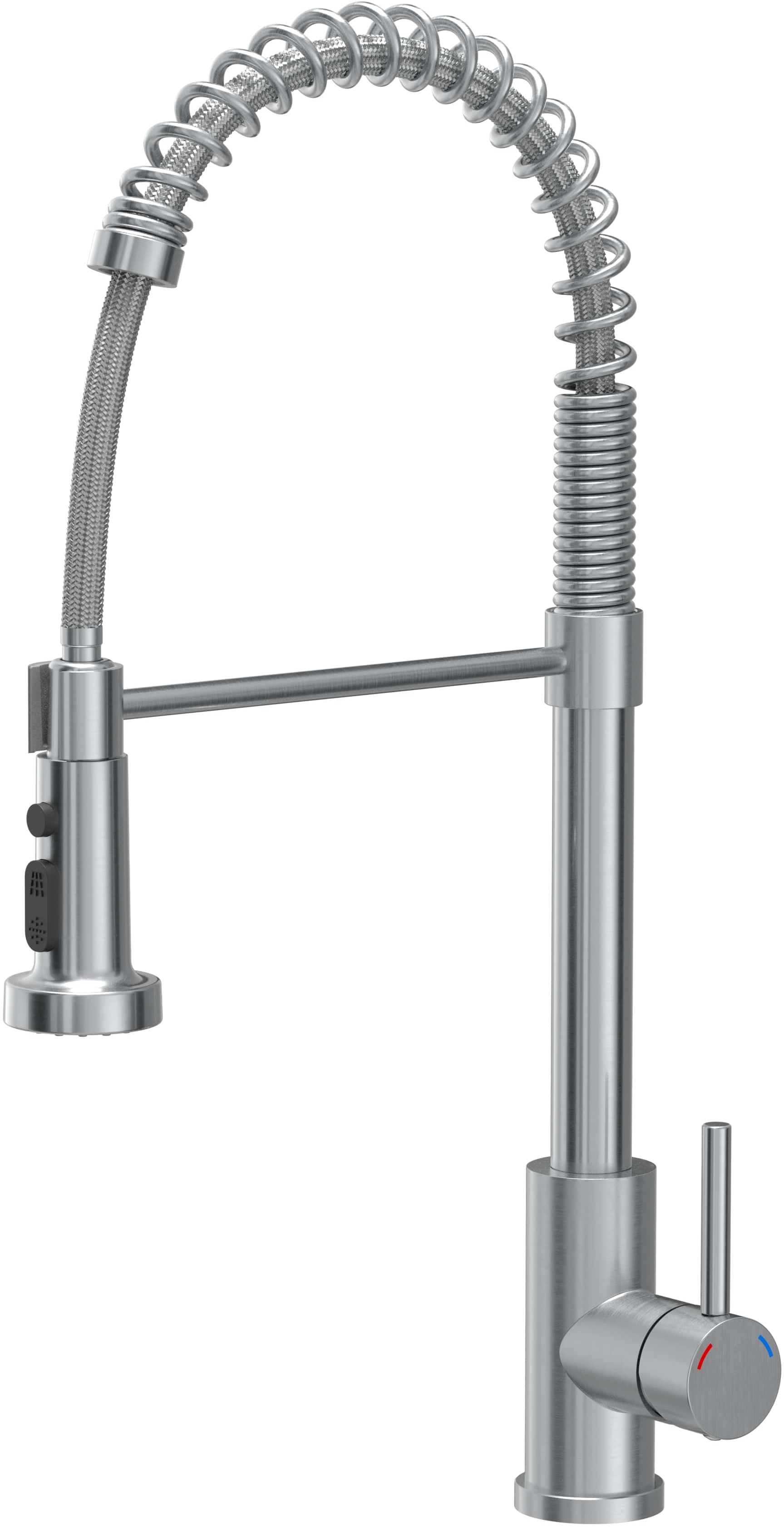 Quadron Alice mitigeur de cuisine sur pied acier inoxydable 52138BS