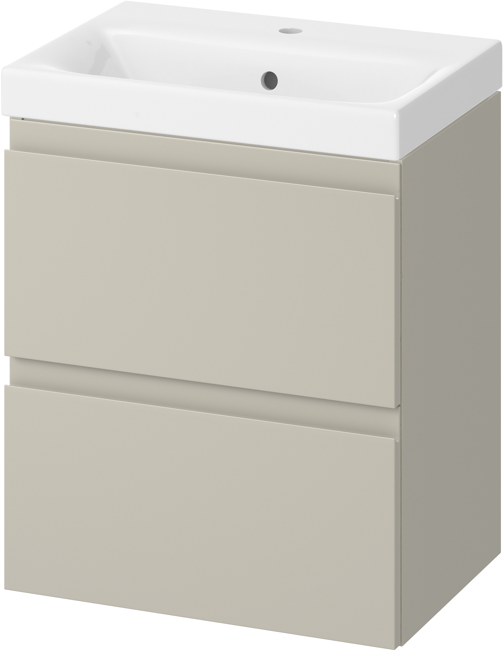Cersanit Moduo lavabo avec meuble 50 cm beige S801-593