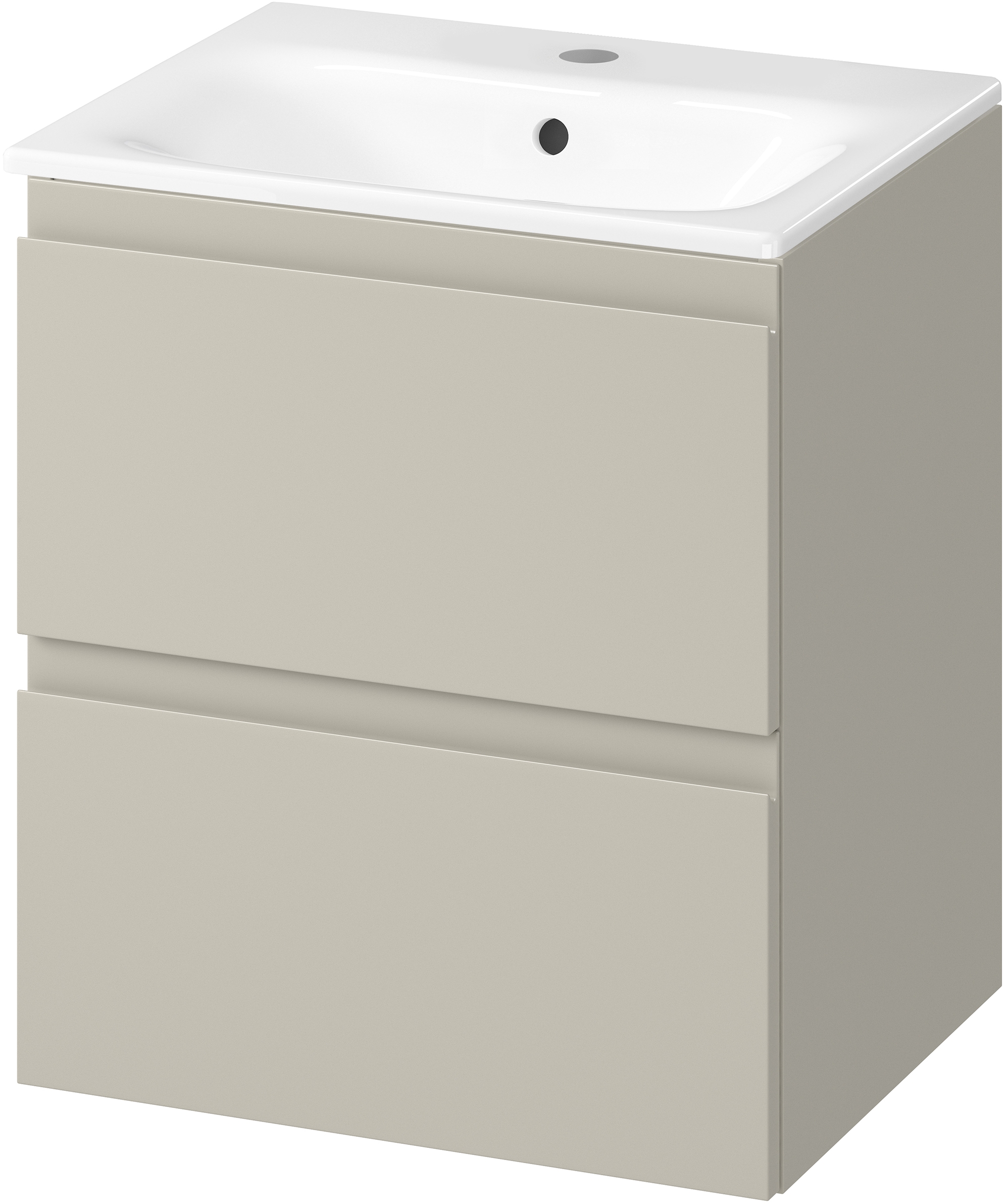 Cersanit Moduo lavabo avec meuble 50 cm beige S801-590