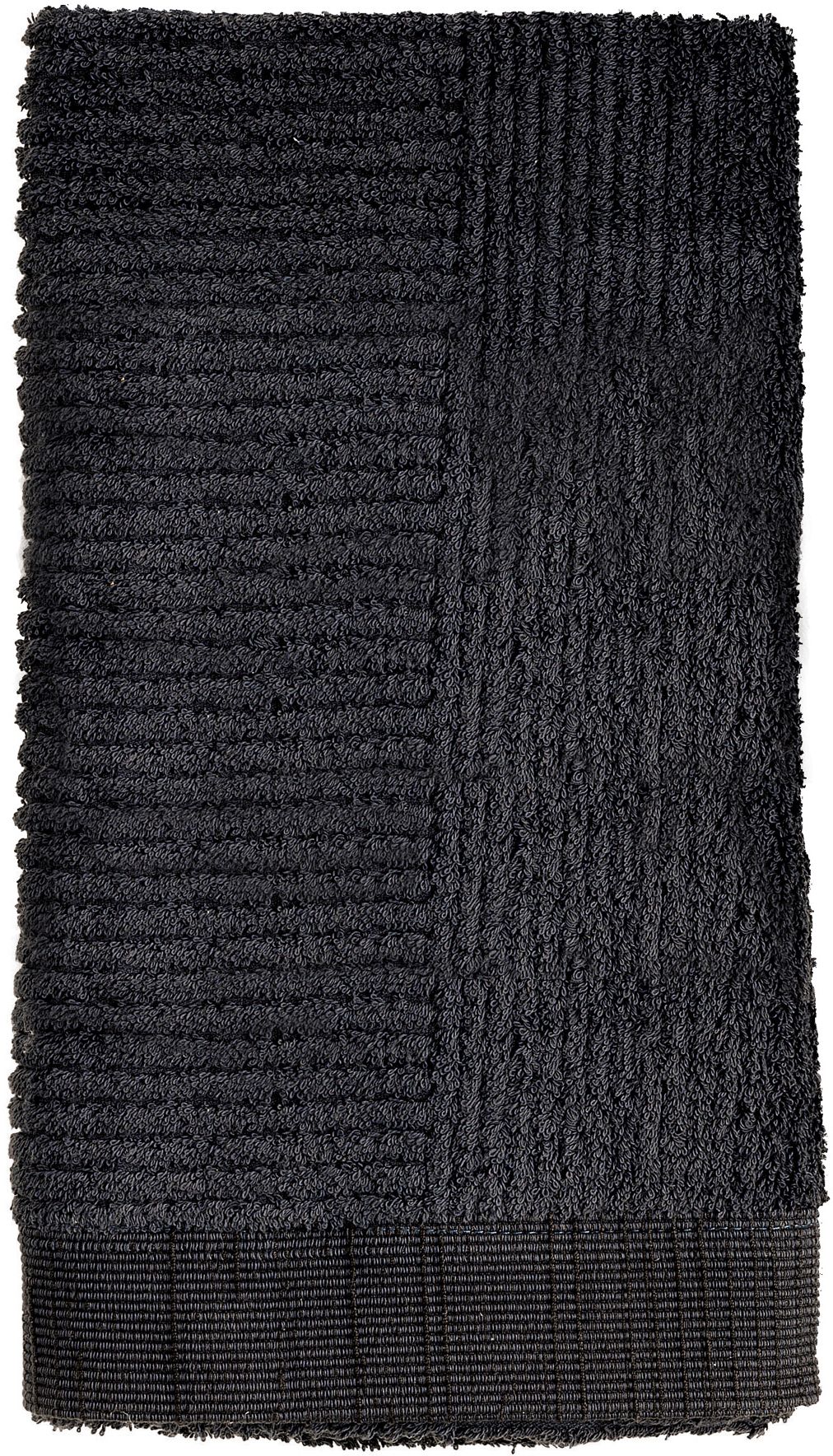 Zone Denmark Classic serviette 100x50 cm coton noir 330072