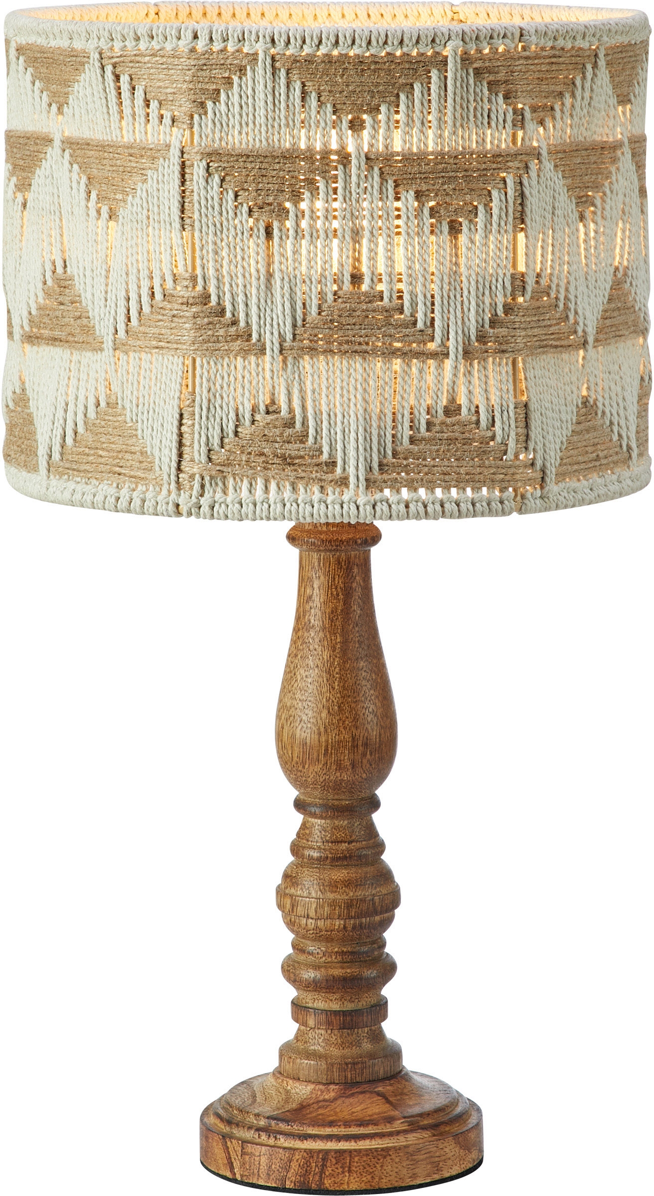 Markslöjd Ano lampe de table 1x40 W marron-beige 108826