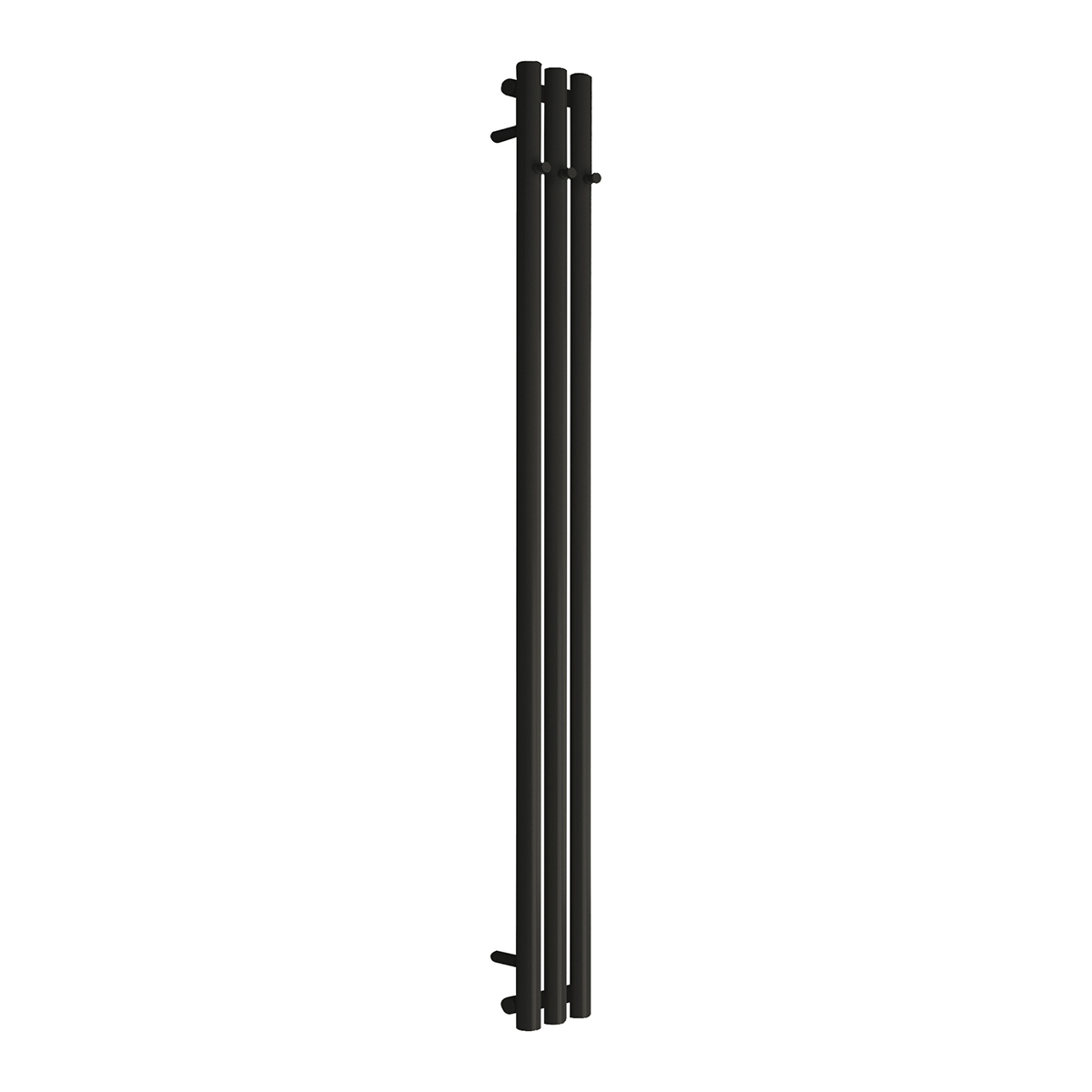 Oltens Stang radiateur de salle de bain décoratif 150x15 cm noir 55019300