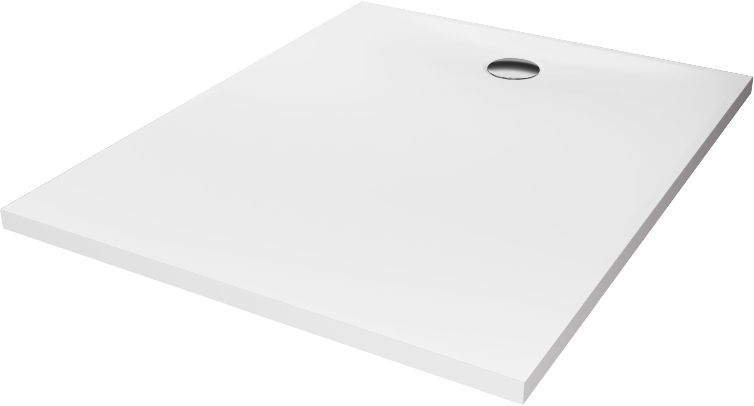 New Trendy Nex receveur de douche rectangulaire 100x90 cm blanc B-0458