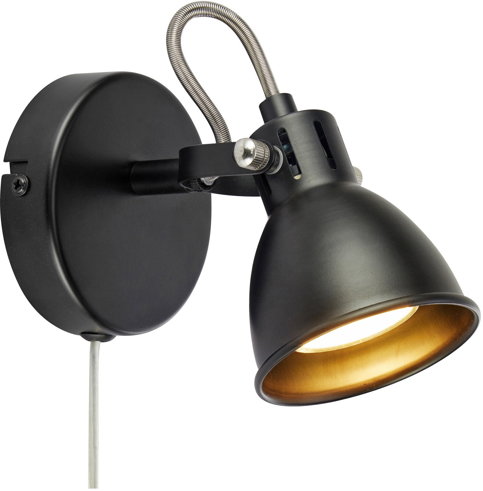 Markslöjd Mion applique murale 1x7 W noir 108846