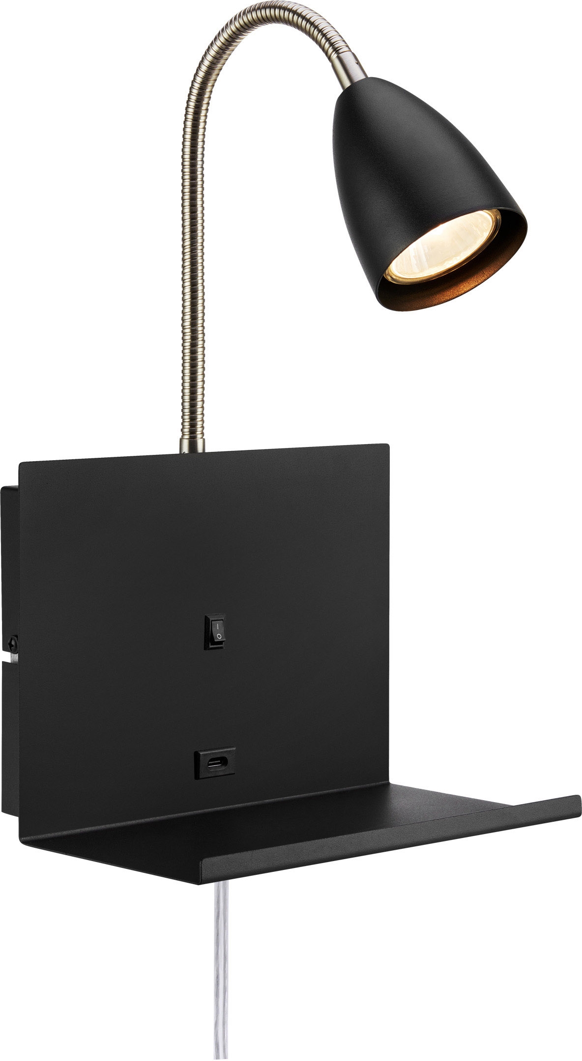 Markslöjd Cuarto applique murale 1x7 W noir 108855