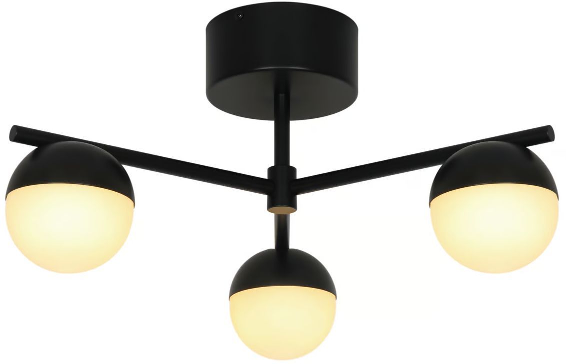 Nordlux Contina lampe suspendue 3x5 W noir 2512096003