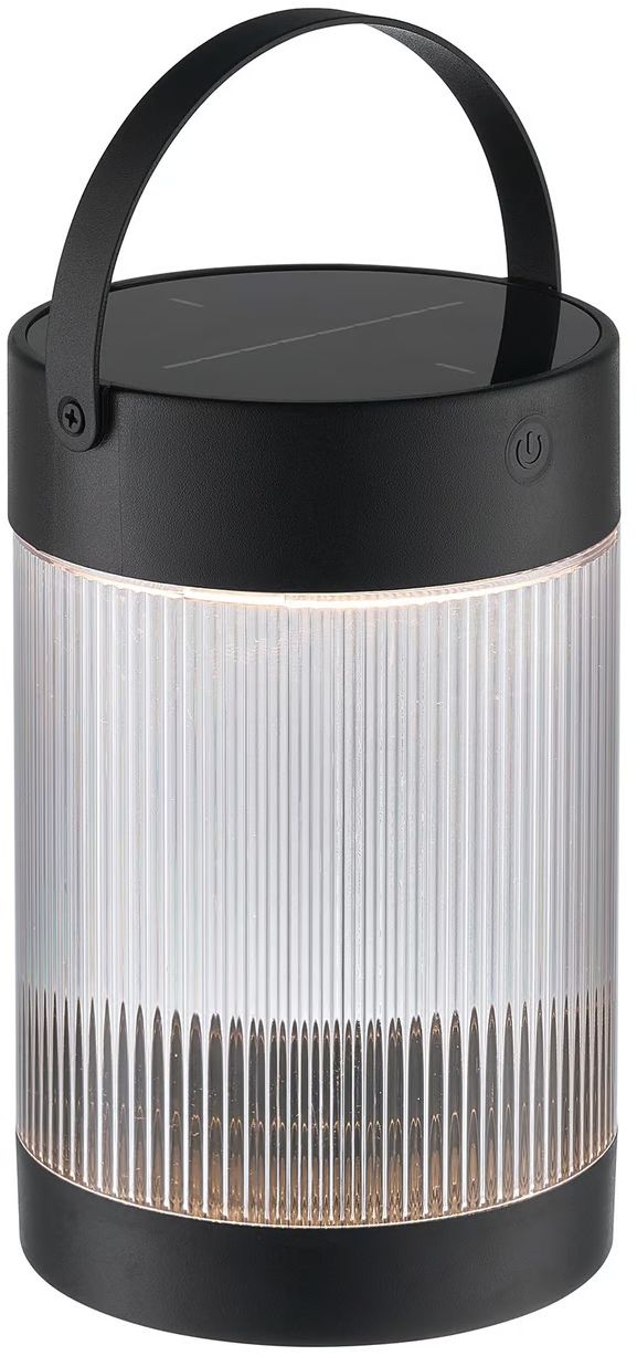 Nordlux Coupar Solar lampe de table 1x3.2 W noir 2518215003