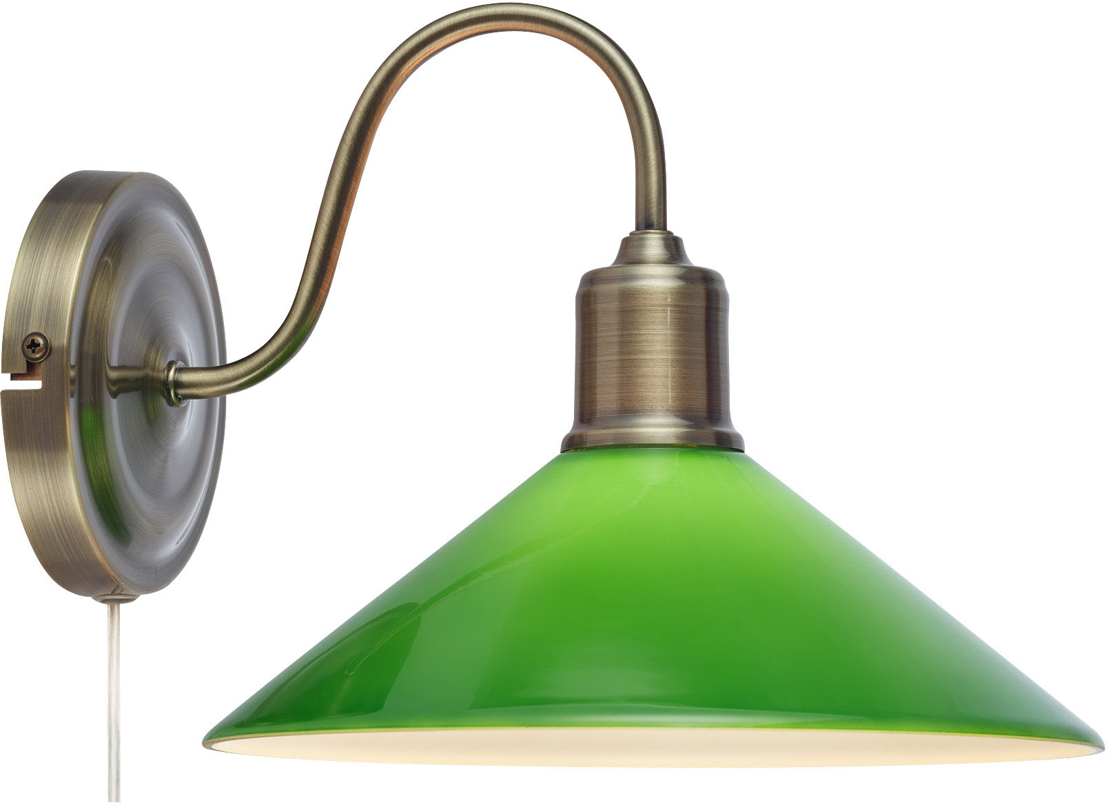Markslöjd Vela applique murale 1x40 W laiton-vert 108866