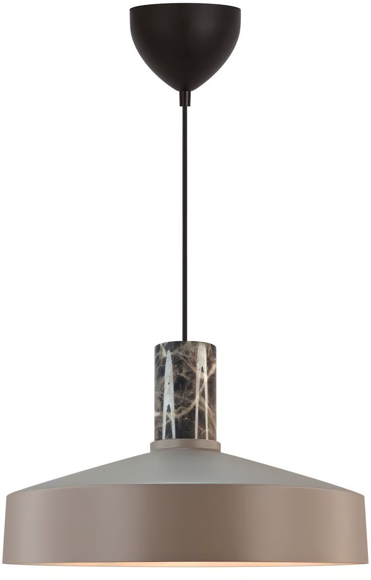 Nordlux Elvas marble lampe suspendue 1x60 W marron 2512013018
