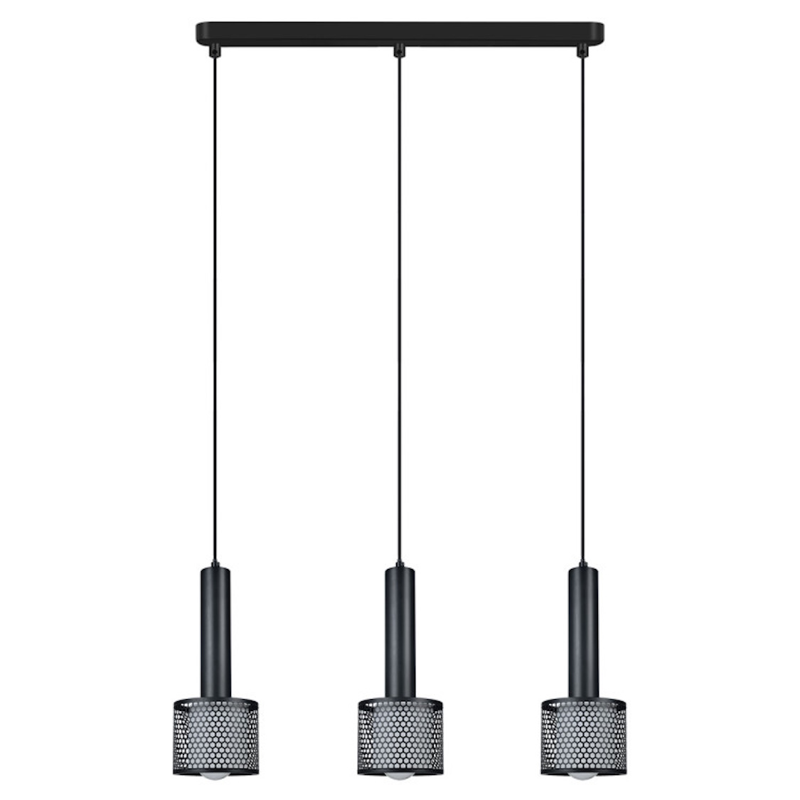 Light Prestige Amo lampe suspendue 3x15 W noir LP-0702/3L BK