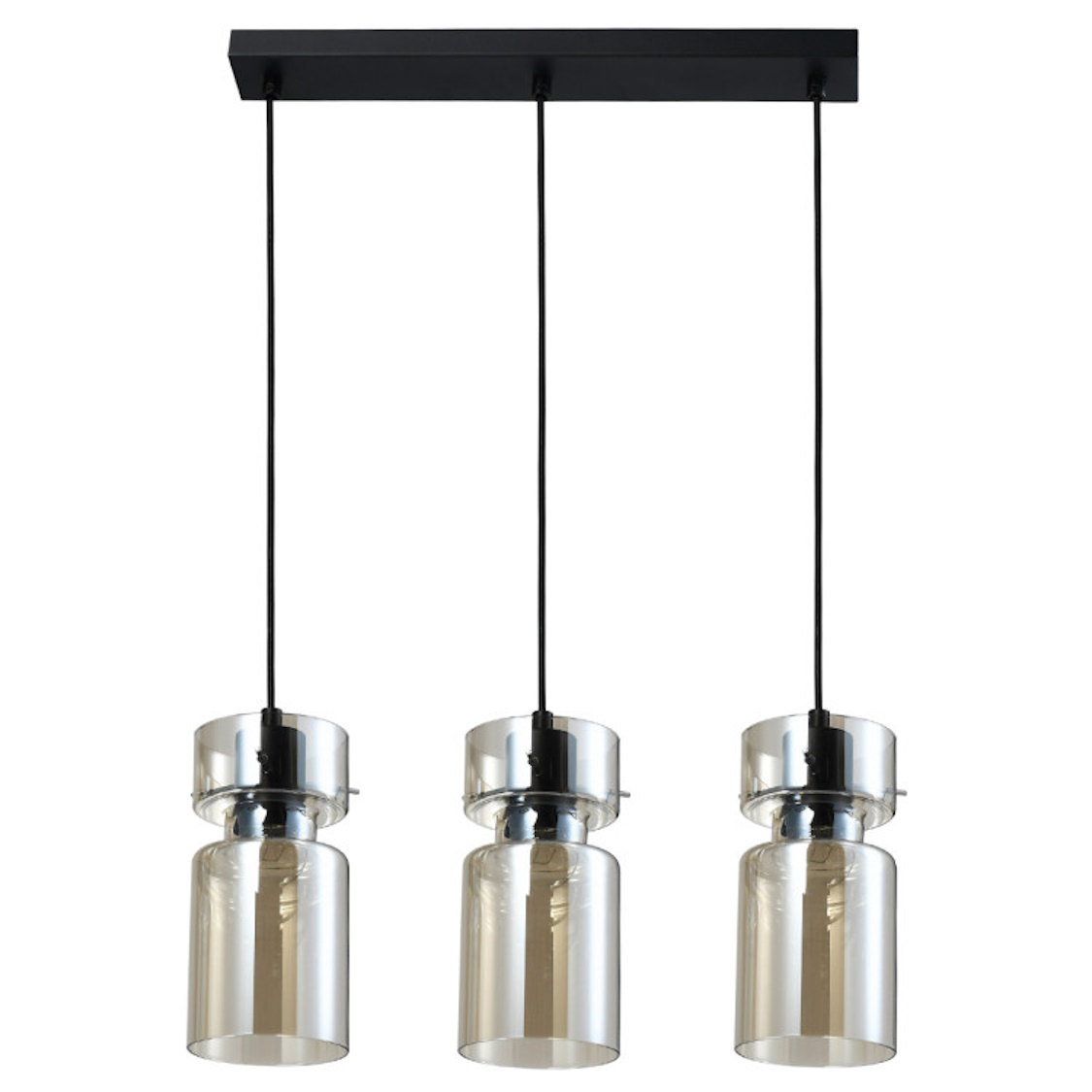 Light Prestige Nivio lampe suspendue 3x15 W fumé LP-2811/3L AM