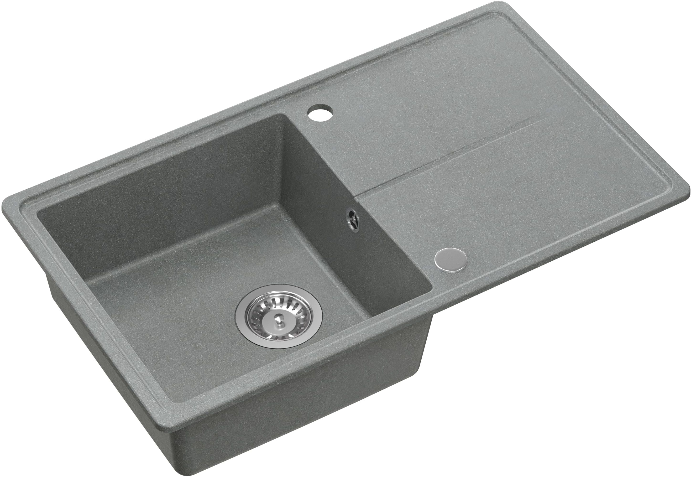 Quadron Tony évier graniteq 78x45 cm gris/graphite/onyx HTO7845SZK