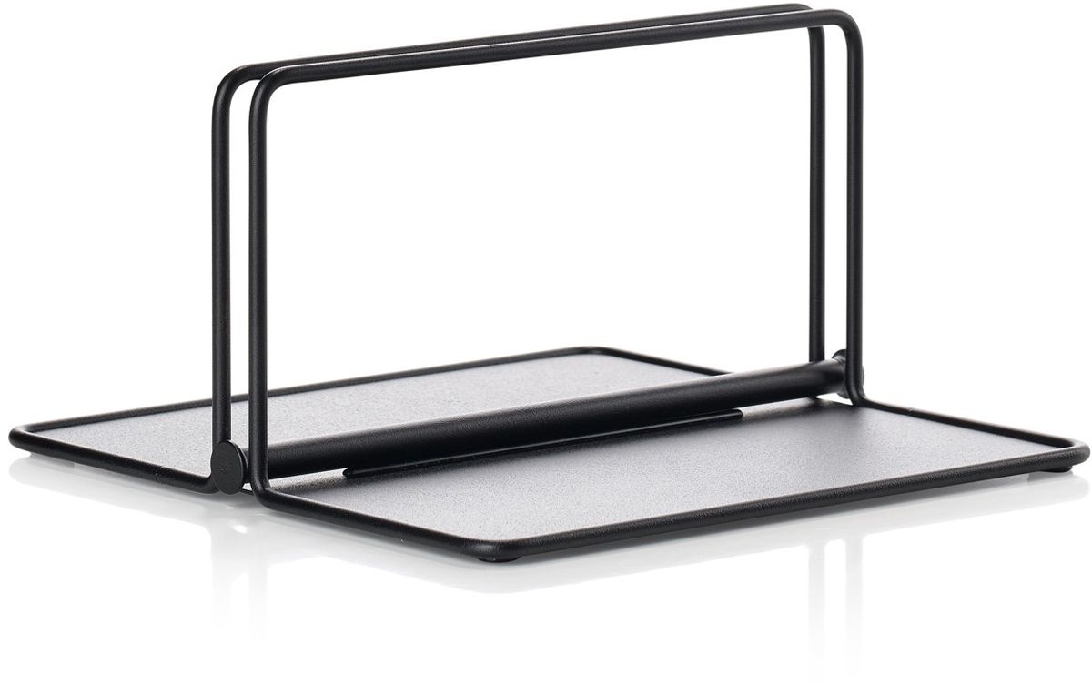 Zone Denmark Singles porte-serviettes 22.5x22.5x11.3 cm noir 332013