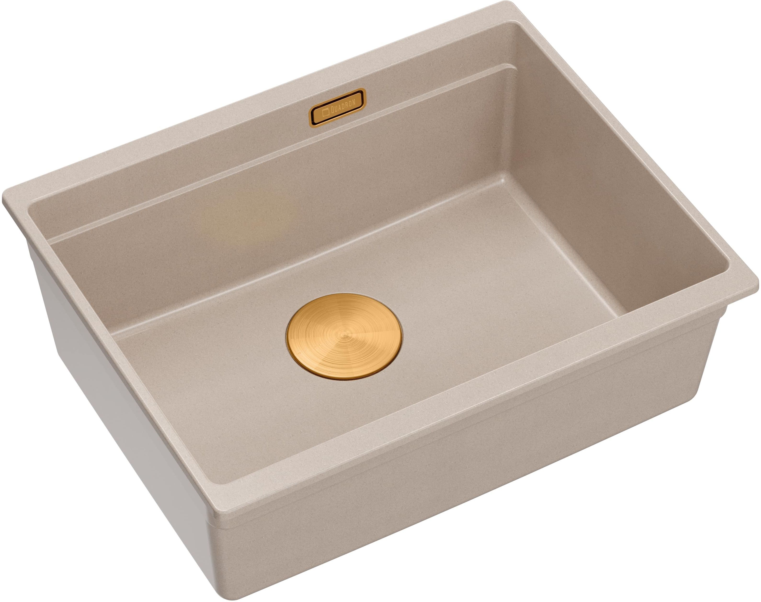 Quadron Logan évier graniteq 56x45 cm beige HQJ6045U2_PVDC1_U