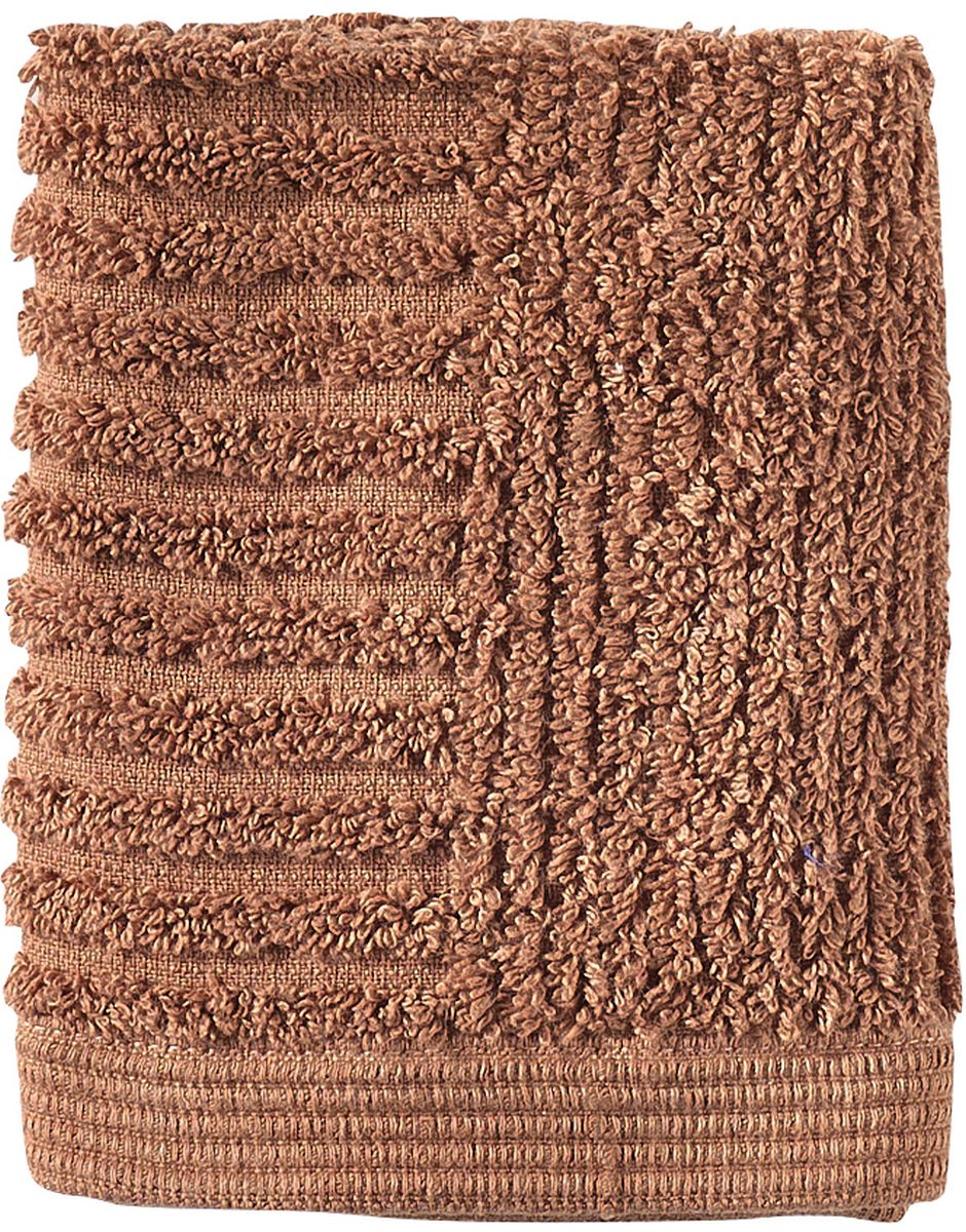 Zone Denmark Classic serviette 30x30 cm coton marron 31567
