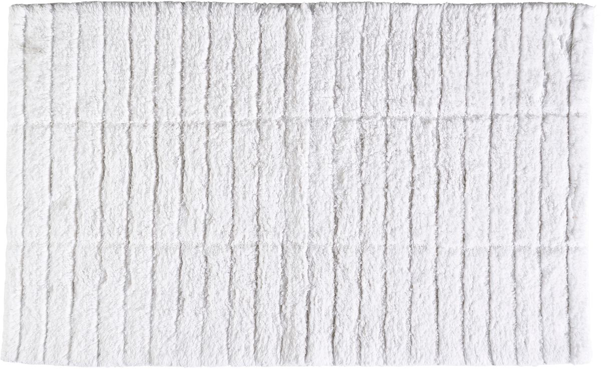 Zone Denmark Tiles tapis de bain 80x50 cm rectangulaire blanc 13535