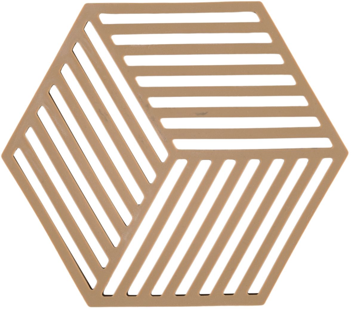 Zone Denmark Hexagon support de cuisine 16x14x cm marron 24347