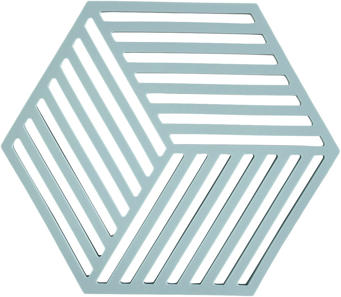 Zone Denmark Hexagon support de cuisine 16x14x cm bleu 31598