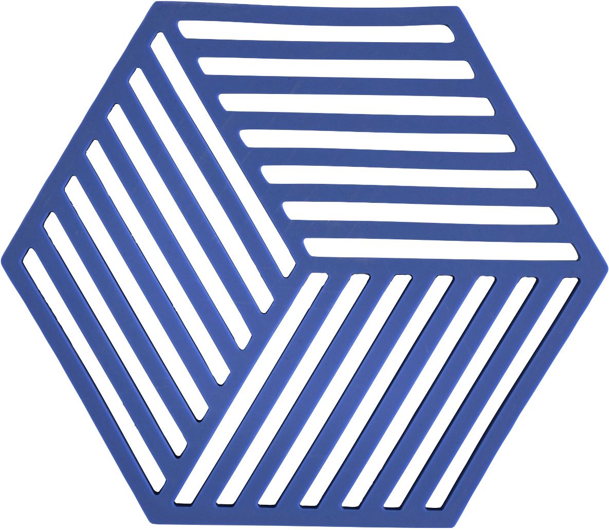 Zone Denmark Hexagon support de cuisine 16x14x cm bleu 31597