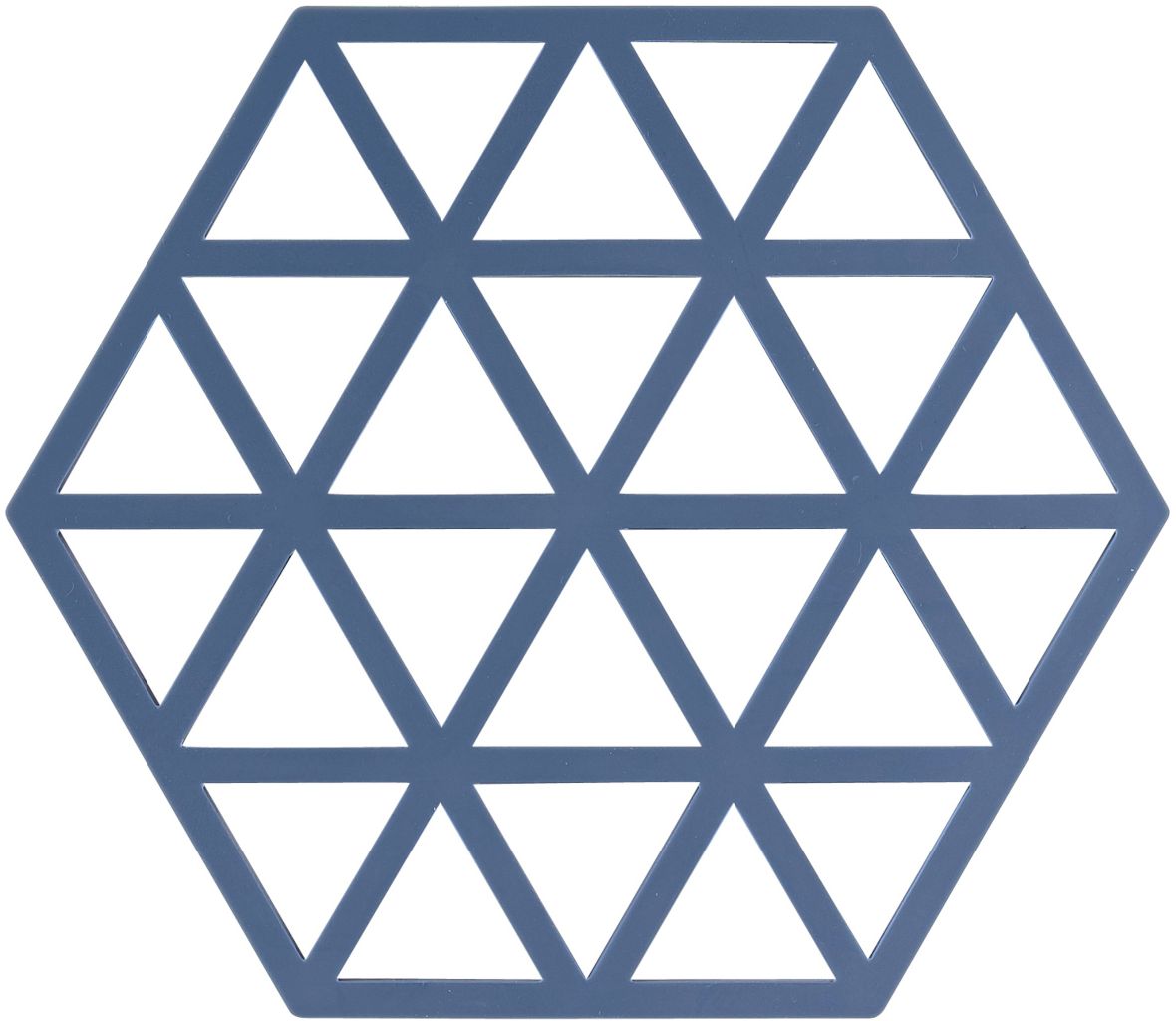 Zone Denmark Triangles support de cuisine 16x14x cm bleu 330343