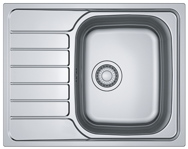 Franke Spark SKN évier en acier inoxydable 62x50 cm acier 101.0712.223