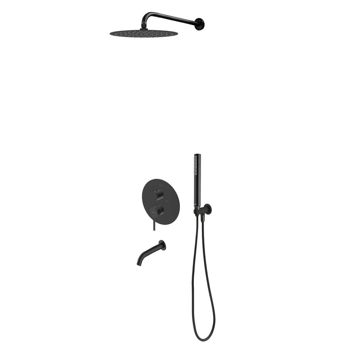 Set mitigeur bain-douche Oltens Rann 34111300, douche à effet de pluie Oltens Vindel 37000300, 39100300, 39400300, 39304300, 37102300, 37200300