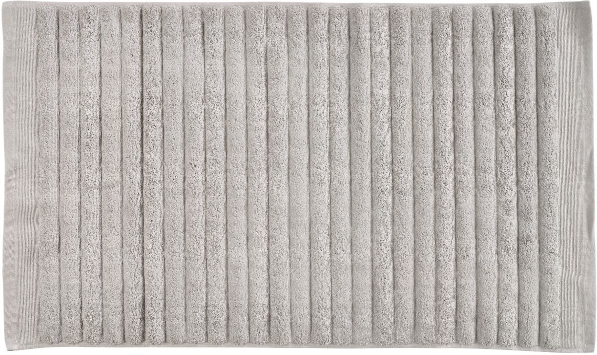 Zone Denmark Inu tapis de bain 80x50 cm rectangulaire gris 28253