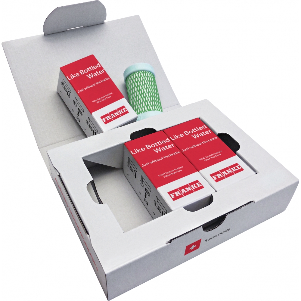 Franke Vital filtre en capsule 3 pièces 112.0606.785