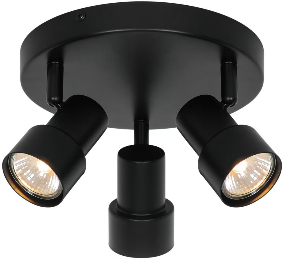 Nordlux Boston plafonnier 3x5 W noir 2512370103
