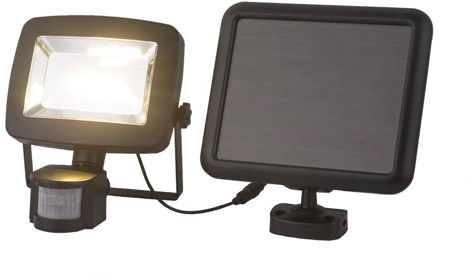 Globo Lighting Solar applique murale 1x3 W noir 37201S
