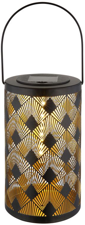 Globo Lighting Solar lampadaire 1x0.5 W noir-doré 36658